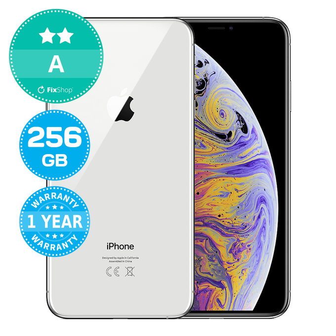 Apple iPhone XS Max Silver 256GB A Refurbished