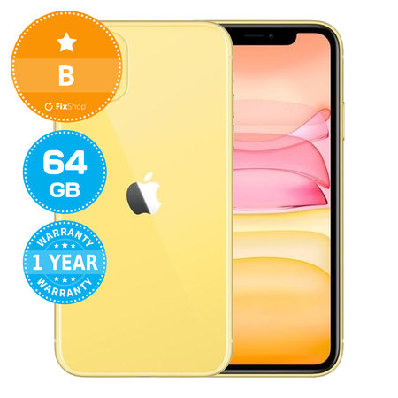 Apple iPhone 11 Yellow 64GB B Refurbished