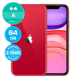Apple iPhone 11 (PRODUCT)RED 64GB A Refurbished
