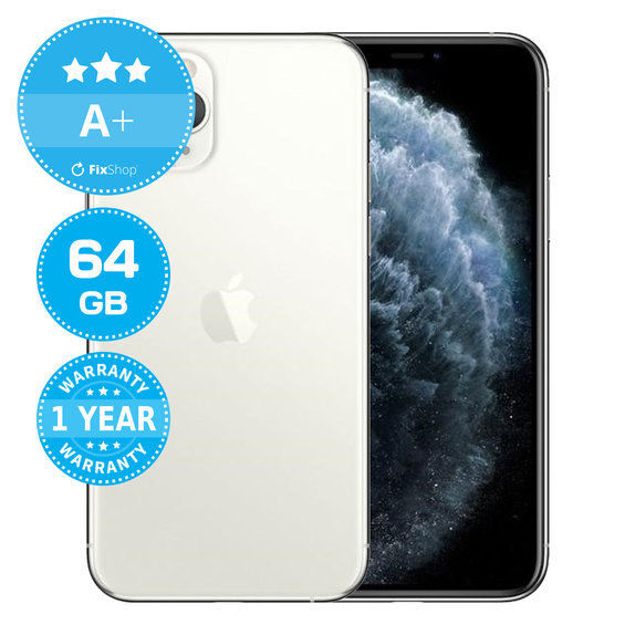 Apple iPhone 11 Pro Silver 64GB A+ Refurbished