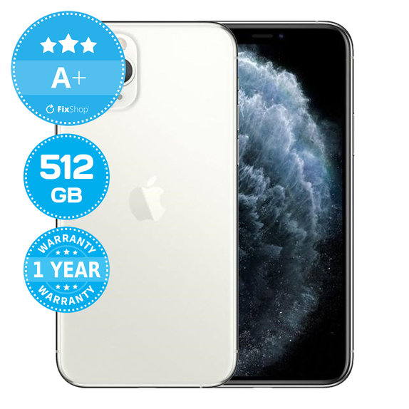 Apple iPhone 11 Pro Silver 512GB A+ Refurbished