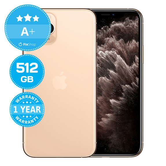 Apple iPhone 11 Pro Gold 512GB A+ Refurbished