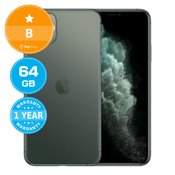 Apple iPhone 11 Pro Max Midnight Green 64GB B Refurbished
