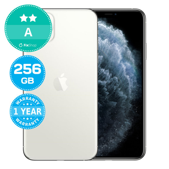Apple iPhone 11 Pro Max Silver 256GB A Refurbished