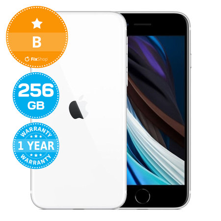 Apple iPhone SE (2nd Gen 2020) White 256GB B Refurbished