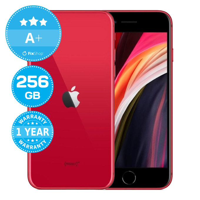 Apple iPhone SE (2nd Gen 2020) (PRODUCT)RED 256GB A+ Refurbished