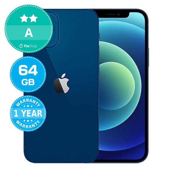 Apple iPhone 12 Mini Blue 64GB A Refurbished