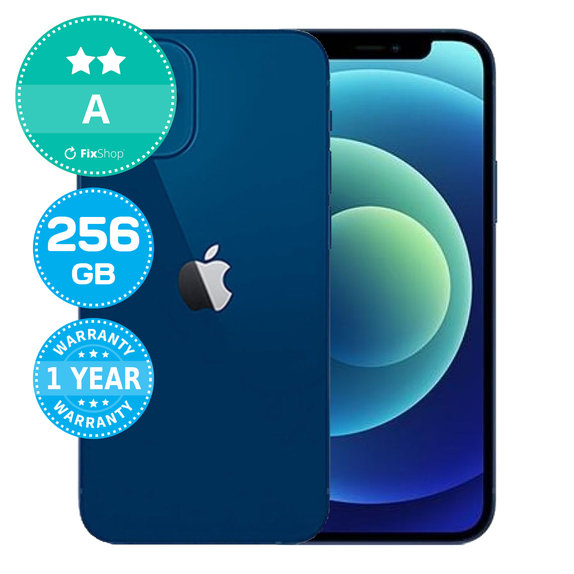 Apple iPhone 12 Mini Blue 256GB A Refurbished