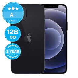 Apple iPhone 12 Black 128GB A+ Refurbished