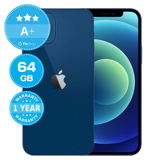 Apple iPhone 12 Blue 64GB A+ Refurbished