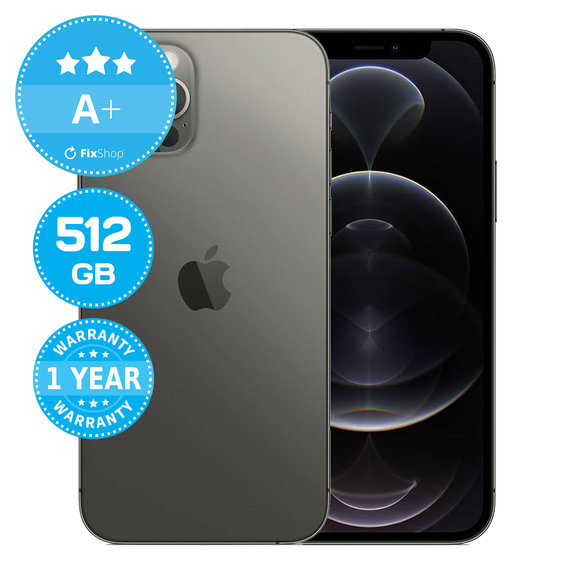 Apple iPhone 12 Pro Graphite 512GB A+ Refurbished