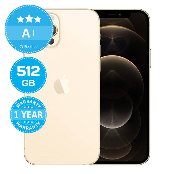 Apple iPhone 12 Pro Gold 512GB A+ Refurbished