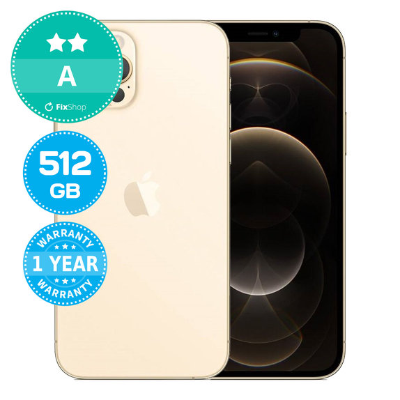 Apple iPhone 12 Pro Gold 512GB A Refurbished