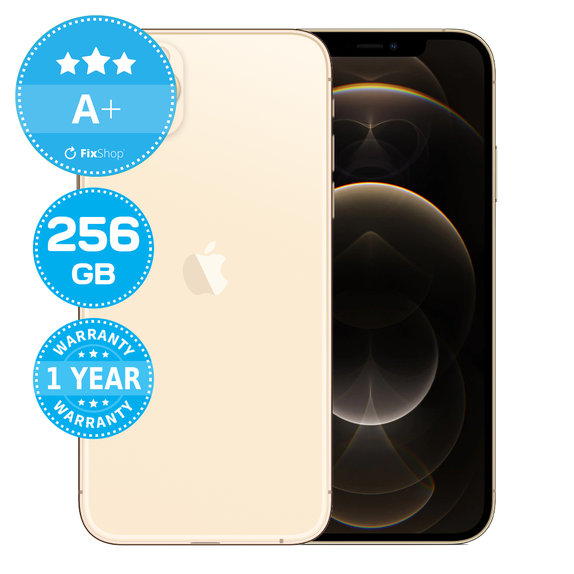 Apple iPhone 12 Pro Max Gold 256GB A+ Refurbished