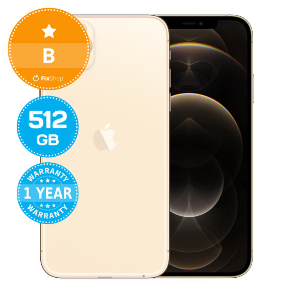 Apple iPhone 12 Pro Max Gold 512GB B Refurbished