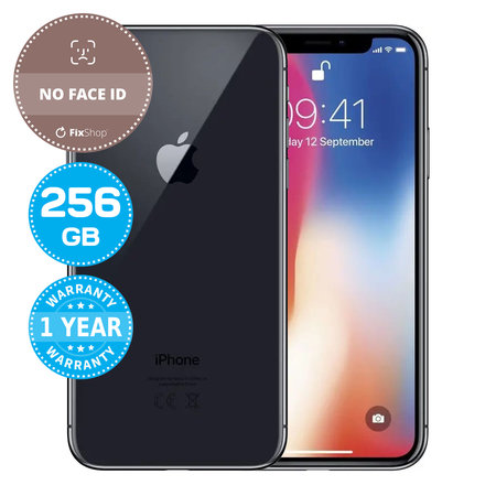 Apple iPhone X Space Gray 256GB (No Face ID) Refurbished