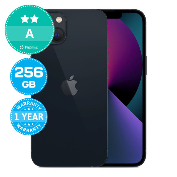 Apple iPhone 13 Midnight 256GB A Refurbished