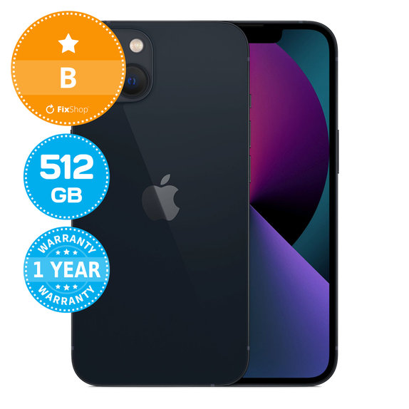 Apple iPhone 13 Midnight 512GB B Refurbished
