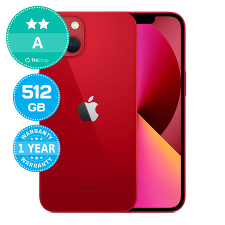 Apple iPhone 13 (PRODUCT)RED 512GB A Refurbished