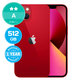 Apple iPhone 13 (PRODUCT)RED 512GB A Refurbished