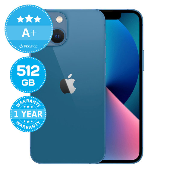 Apple iPhone 13 Mini Blue 512GB A+ Refurbished