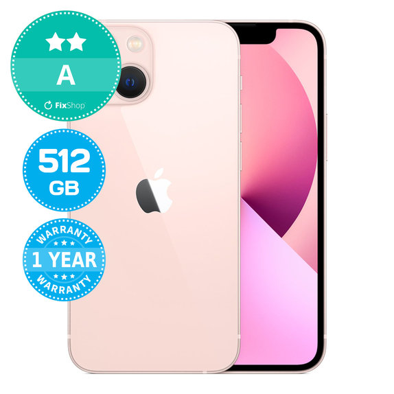 Apple iPhone 13 Mini Pink 512GB A Refurbished