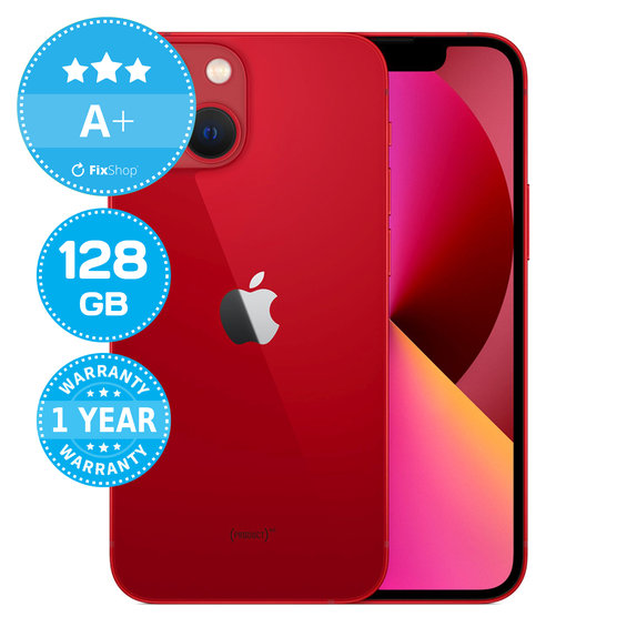 Apple iPhone 13 Mini (PRODUCT)RED 128GB A+ Refurbished