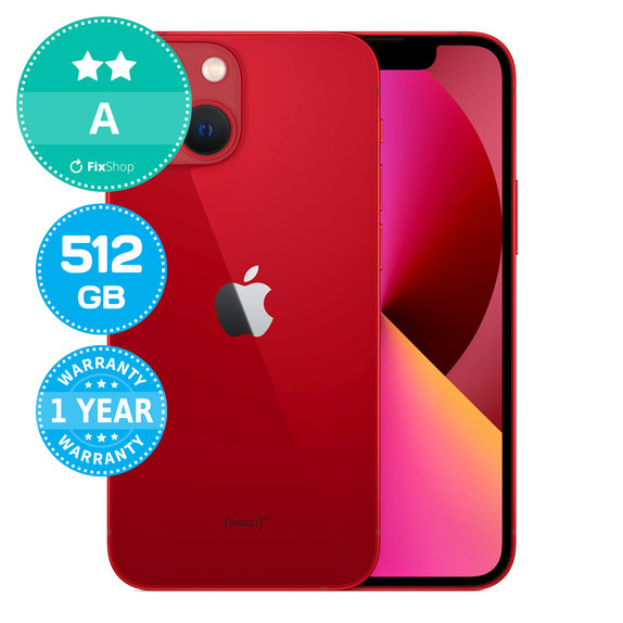 Apple iPhone 13 Mini (PRODUCT)RED 512GB A Refurbished