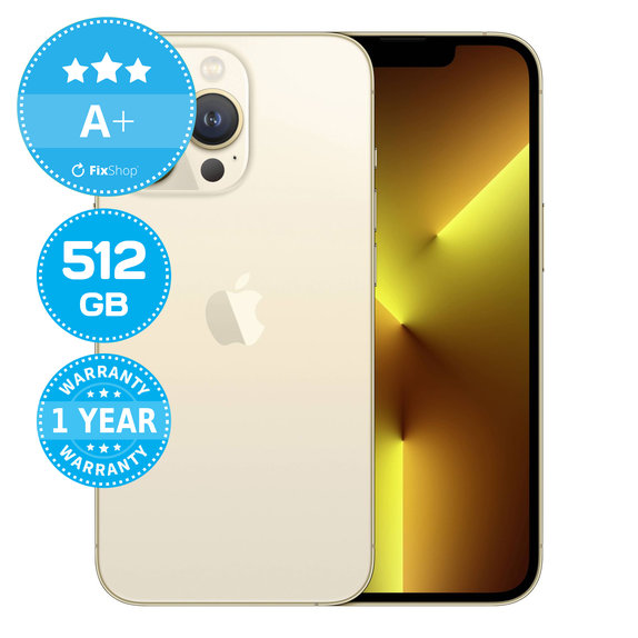 Apple iPhone 13 Pro Gold 512GB A+ Refurbished