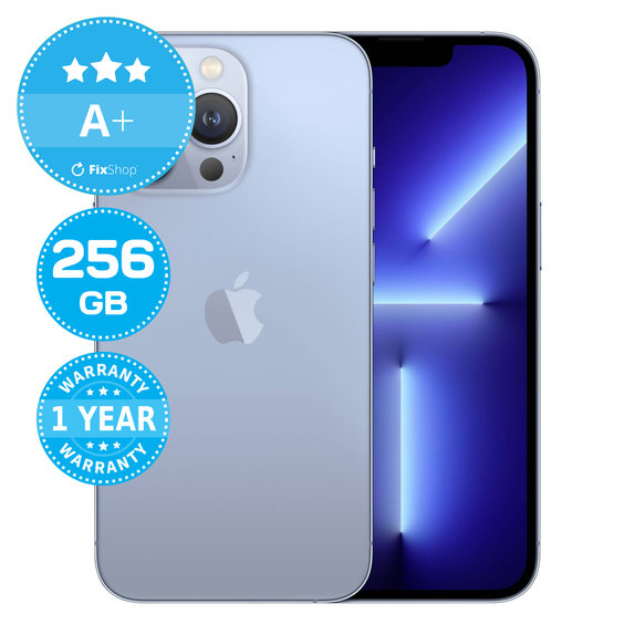 Apple iPhone 13 Pro Sierra Blue 256GB A+ Refurbished