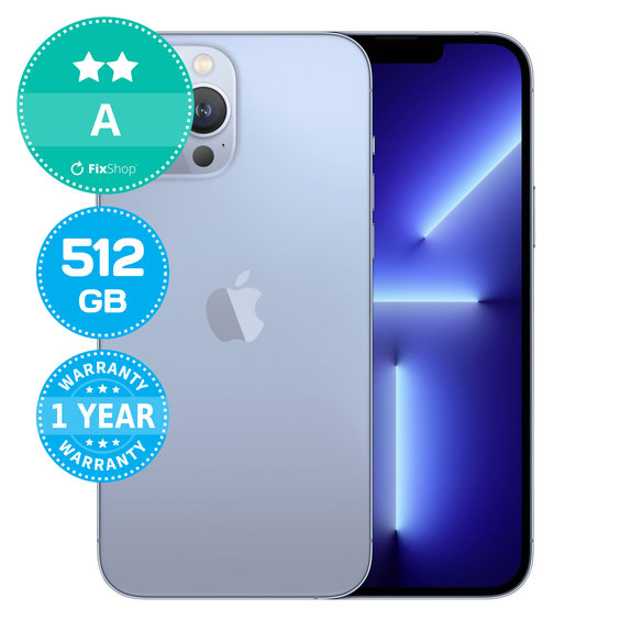 Apple iPhone 13 Pro Max Sierra Blue 512GB A Refurbished