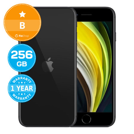 Apple iPhone SE (3rd Gen 2022) Midnight 256GB B Refurbished