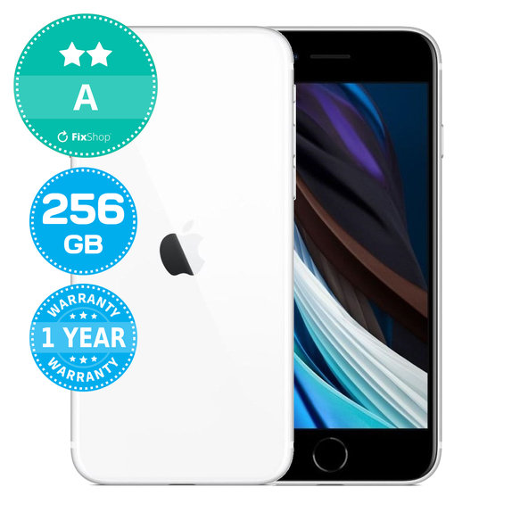 Apple iPhone SE (3rd Gen 2022) Starlight 256GB A Refurbished