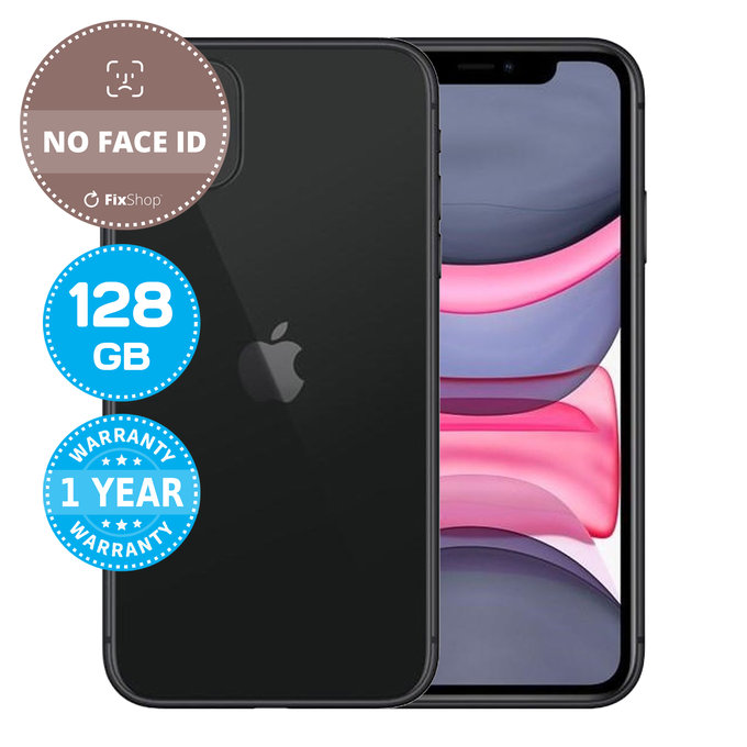 Apple iPhone 11 Black 128GB (No Face ID) Refurbished