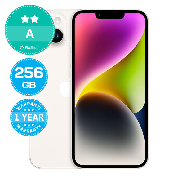Apple iPhone 14 Starlight 256GB A Refurbished