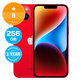 Apple iPhone 14 (PRODUCT)RED 256GB B Refurbished