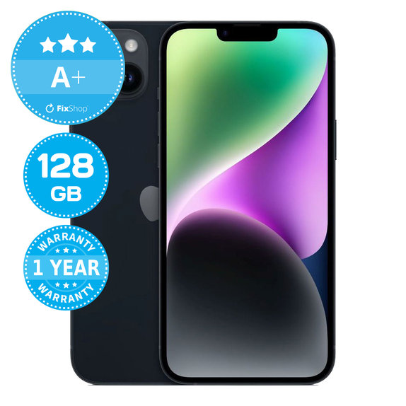 Apple iPhone 14 Plus Midnight 128GB A+ Refurbished
