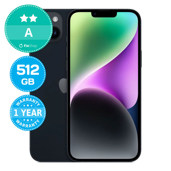 Apple iPhone 14 Plus Midnight 512GB A Refurbished