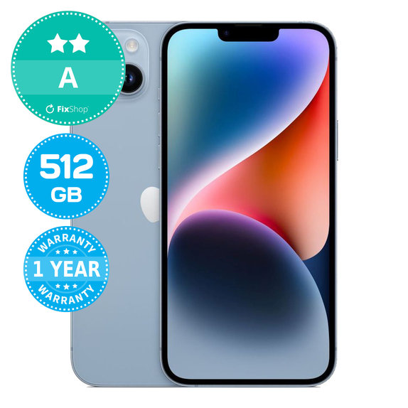Apple iPhone 14 Plus Blue 512GB A Refurbished
