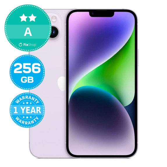 Apple iPhone 14 Plus Purple 256GB A Refurbished