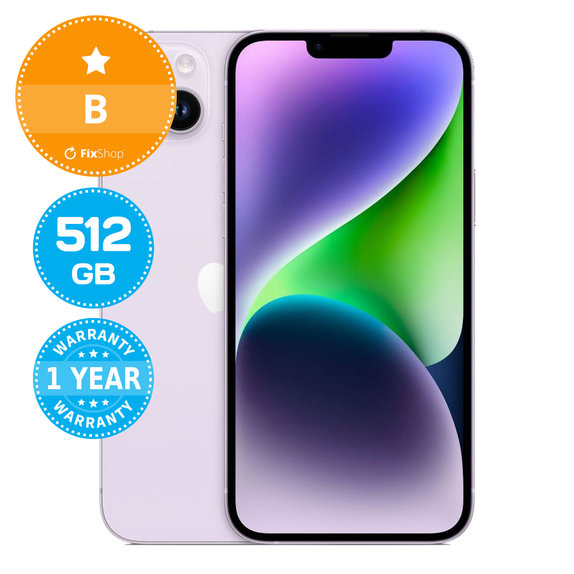 Apple iPhone 14 Plus Purple 512GB B Refurbished