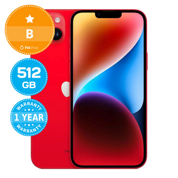 Apple iPhone 14 Plus (PRODUCT)RED 512GB B Refurbished