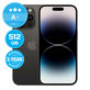 Apple iPhone 14 Pro Space Black 512GB A+ Refurbished