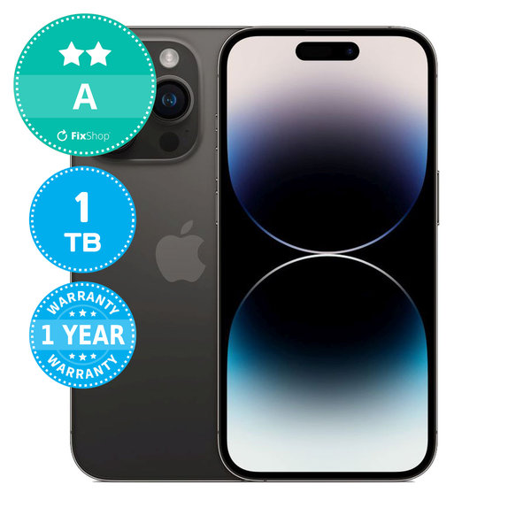 Apple iPhone 14 Pro Space Black 1TB A Refurbished