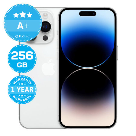 Apple iPhone 14 Pro Silver 256GB A+ Refurbished