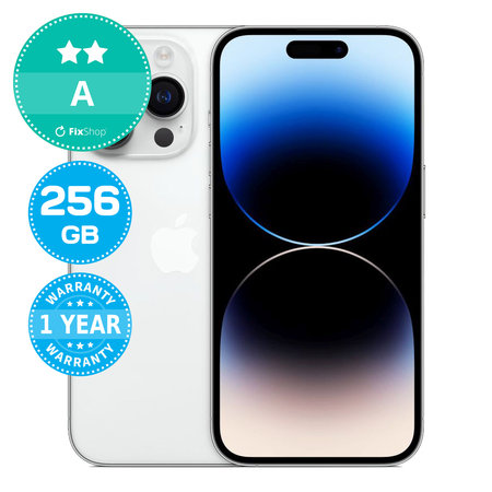 Apple iPhone 14 Pro Silver 256GB A Refurbished