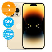 Apple iPhone 14 Pro Gold 128GB B Refurbished