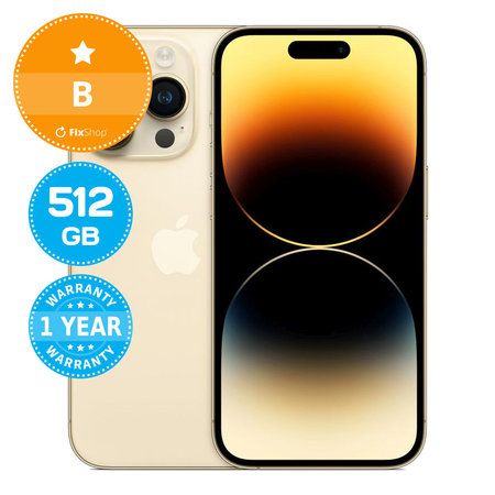Apple iPhone 14 Pro Gold 512GB B Refurbished