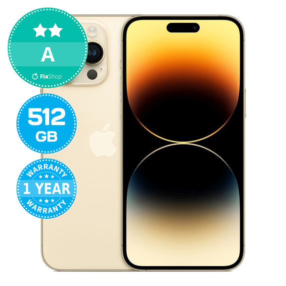 Apple iPhone 14 Pro Max Gold 512GB A Refurbished