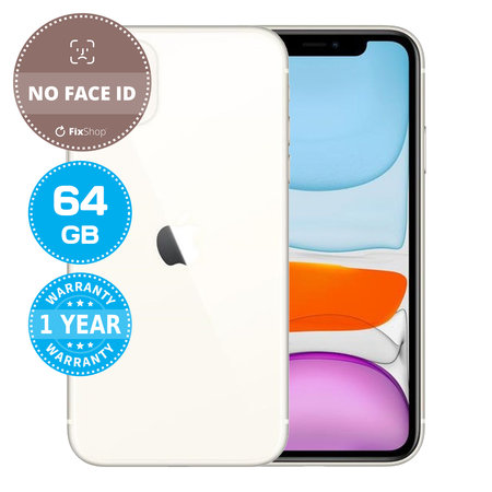 Apple iPhone 11 White 64GB (No Face ID) Refurbished